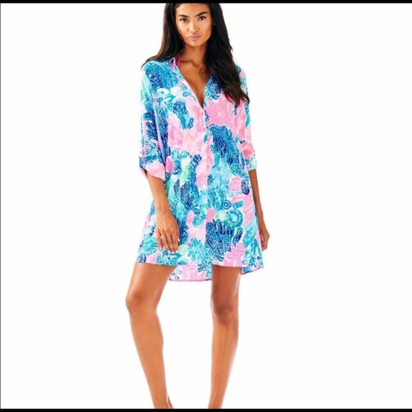 Lilly Pulitzer Dresses & Skirts - Lightly used Lilly Pulitzer Lillith tunic dress boho M